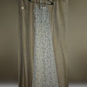 Maxi dress flower pattern